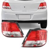 Lanterna Traseira Onix 2012 2013 2014 2015 2016 Onix Joy 2017 2018 2019 Bicolor Ré Cristal - Fitam