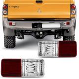 Lanterna Traseira Ré L200 Outdoor 2007 a 2012 L200 HPE 2004 a 2012 Pajero Sport 2004 a 2006 Bicolor - Fortluz