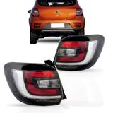 Lanterna Traseira Sandero Stepway 2015 A 2018 Fumê - Sp acessórios