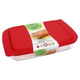 Lasanheira C/ Tampa Plast. 5,3Lts - Nadir figueiredo