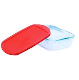 Lasanheira Média com Tampa Vidro Borosilicato Extra Resistente 2600ml - Vitrizi