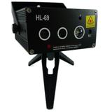Laser Show Projetor Holográfico Desenho HL-69 RGB 250mW - X zhang eletronicos