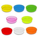 Latinha Acrílica com Tampa Ø5x1 CM "mint to be" para Personalizar - 120 Unidades - Grupo oiram