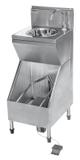 Lava-botas com Lavatório para Assepsia Integrado Atual Inox LBL-40