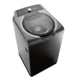 Lavadora de Roupas 15Kg Grafite Metálico Double Wash Brastemp 110V BWD15A9