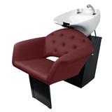Lavatório Flex Velvet Cuba de Porcelana Estrutura Preta - Tera móveis