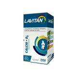 LAVITAN CÁLCIO + D3 600mg 60 COMPRIMIDOS - Cimed