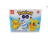 Lego pikachu pokemon go 75pcs para montar boneco miniatura - Gimp