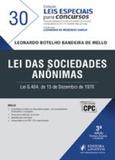 Lei das sociedades anonimas - s/a - vol.30 - Juspodivm