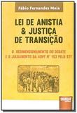 Lei de anistia e justica de transicao o redimensio - Jurua
