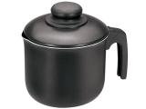 Leiteira Antiaderente 1,4L Alumínio Fortaleza - Black Super