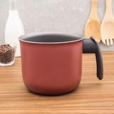 Leiteira Antiaderente Cereja 14Cm Vermelha - Mta