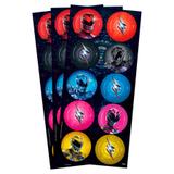 Lembrancinha Adesivos Power Rangers 03 cartelas Regina Festas - Festabox
