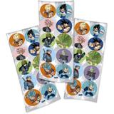 Lembrancinha Adesivos Redondo Dragon Ball Super 03 Cartelas Festcolor - Festabox