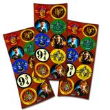 Lembrancinha Adesivos Redondo Harry Potter 03 Cartelas Festcolor - Festabox