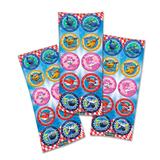 Lembrancinha Adesivos Redondo Super Wings 03 Cartelas Festcolor