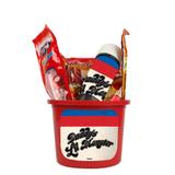 Lembrancinha Balde de Doces Festa Infantil Arlequina - Festabox