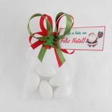 Lembrancinha de Natal Saquinho de Organza com Amêndoas e Árvore - Mz decoraçoes e festas