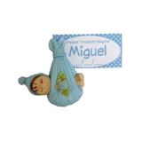 Lembrancinha Imã Biscuit Bebê Cegonha Azul c/10 - Vem festejar