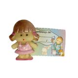 Lembrancinha Imã Biscuit Menina Maria Rosa c/10 - Vem festejar