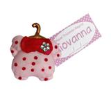Lembrancinha Imã Biscuit Roupinha Rosa e Pink c/10 - Vem festejar
