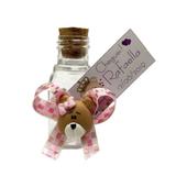 Lembrancinha Maternidade Garrafinha com Urso Rosa - Vem festejar