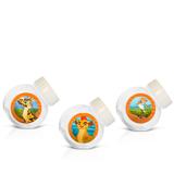 Lembrancinha Mini Baleiro A Guarda do Leão 50ml 10 unidades - Festabox
