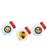 Lembrancinha Mini Baleiro As Aventuras de Poliana 50ml 10 unidades - Festabox