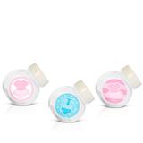 Lembrancinha Mini Baleiro Chá de Revelação 50ml 10 unidades - Festabox