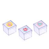 Lembrancinha Mini Caixa de Acrílico Chá para Meninas 10 unidades - Festabox