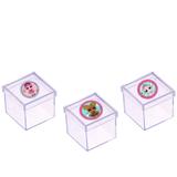 Lembrancinha Mini Caixa de Acrílico LOL Surprise 10 unidades - Festabox