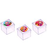 Lembrancinha Mini Caixa de Acrílico Masha e o Urso 10 unidades - Festabox