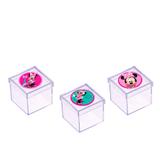 Lembrancinha Mini Caixa de Acrílico Minnie Rosa 10 unidades - Festabox