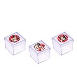 Lembrancinha Mini Caixa de Acrílico Minnie Vermelha 10 unidades - Festabox