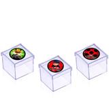 Lembrancinha Mini Caixa de Acrílico Miraculous - Ladybug 10 unidades - Festabox