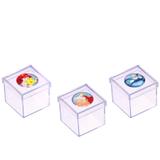 Lembrancinha Mini Caixa de Acrílico Pequena Sereia 10 unidades - Festabox