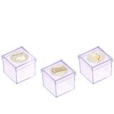 Lembrancinha Mini Caixa de Acrílico Primeira Comunhão 10 unidades - Festabox