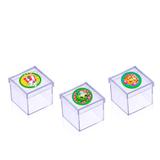 Lembrancinha Mini Caixa de Acrílico Shopkins 10 unidades - Festabox