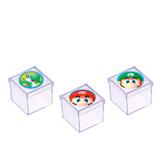 Lembrancinha Mini Caixa de Acrílico Super Mario Bros 10 unidades - Festabox