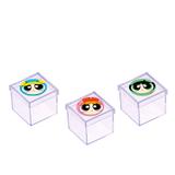 Lembrancinha Mini Caixa de Acrílico Super Poderosas 10 unidades - Festabox