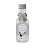 Lembrancinha Mini Garrafa Casados Noivos I - Festabox