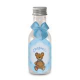 Lembrancinha Mini Garrafa Maternidade Urso Azul - Festabox