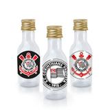 Lembrancinha Mini Garrafinha Corinthians 50ml 10 unidades - Festabox
