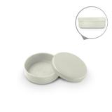 Lembrancinha Mini Latinha de Plástico Branca 10 unidades - Festabox