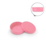 Lembrancinha Mini Latinha de Plástico Rosa Claro 10 unidades - Festabox