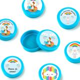 Lembrancinha Mini Latinha Festa Infantil Arca de Noé 10 unidades - Festabox