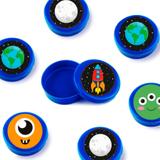 Lembrancinha Mini Latinha Festa Infantil Espacial 10 unidades - Festabox
