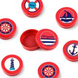 Lembrancinha Mini Latinha Marinheiro 10 unidades - Festabox