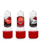 Lembrancinha Mini Tubete Tubo de Ensaio Carros Silver 10 unidades - Festabox