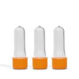 Lembrancinha Mini Tubete Tubo de Ensaio Laranja 10 unidades - Festabox